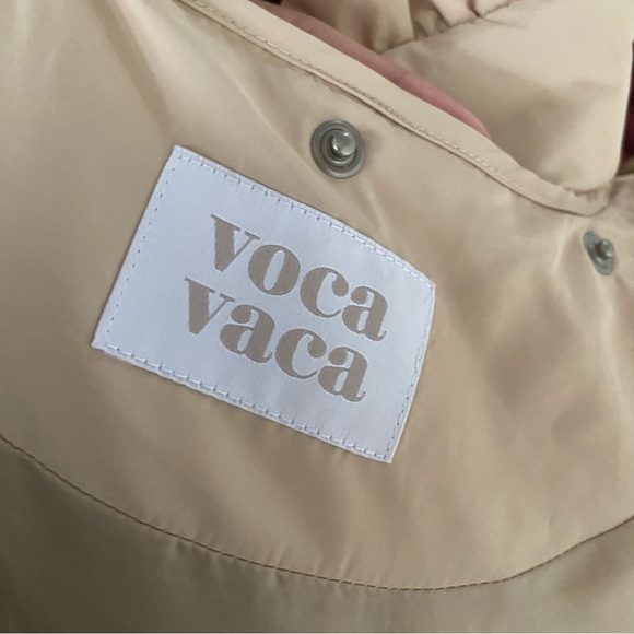 Vocavaca Frill Collar Short Down Coat - Picture 12 of 16